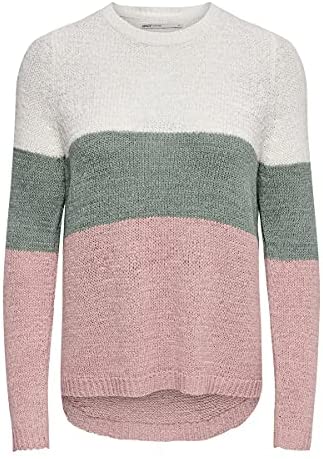 Only Onlpatricia L/S Pullover Knt suéter para Mujer 